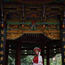 Aupair from Italy with traditional costume