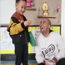 Aupair with host boy 