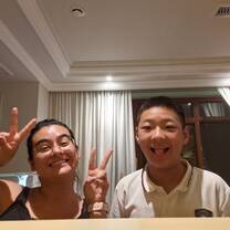 Aupair with host kid