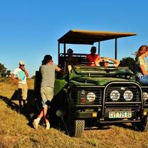 Specialist safari and off road vehicles ensure the team can reach all areas of the reserve.