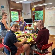 Spanish games in action in Chester College's Spanish summer program