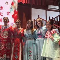 JADE Ambassadors at the Beijing Opera