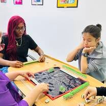 JADE Ambassadors Learning How To Play Majong