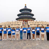JADE Ambassadors Graduation at the Temple of Heaven