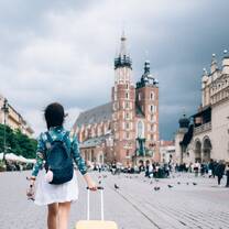 Arriving in Krakow!