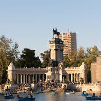 Landmark in Madrid. 