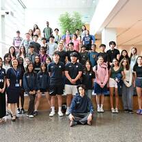 JADE Ambassadors with ISB Students