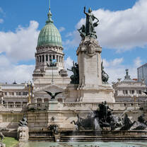 Landmark in Buenos Aires. 