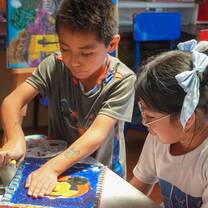Kids painting
