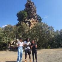 Volunteers on a day trip