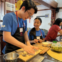 JADE Ambassadors at Cooking Class