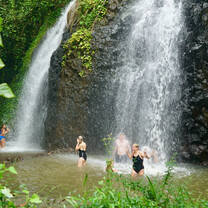 Waterfall adventure