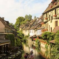 View of canals in France