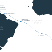 Voyage Itinerary - South Africa to the Caribbean