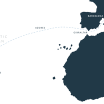 Voyage Itinerary - Caribbean to Rome