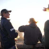 Students and staff on a hike in Cape Town