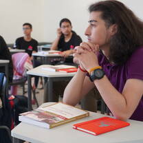 Students in classroom