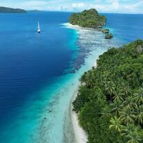 Anchoring in Wofoh, Raja Ampat