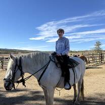 Kace horseback riding!
