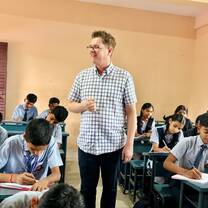 International Teacher in Classroom 