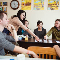 Students in classroom