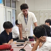 JapanBound participants experiencing a Japanese high school