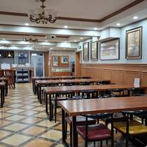 The cozy dining room.