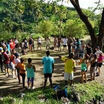Volunteers Participating in a Community Activity