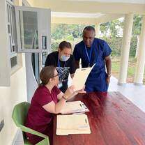 Volunteers with medical records