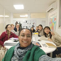 French language students in Montpellier