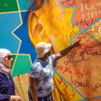 Refugee camp in Jordan