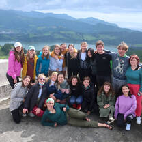 Group of SIT students in the Azores