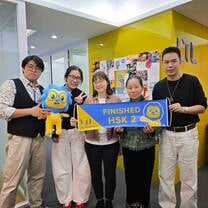 Students and staff at our newly revamped LTL Shanghai school
