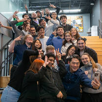 Selfie with C-level at HQ