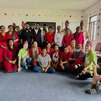 group in fancy dress