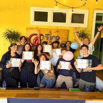 Graduation day at Teen Spanish Summer Camp in Costa Rica