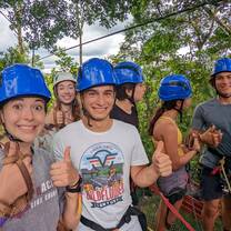 Teen Spanish Summer Camp Ropes Course in Costa Rica