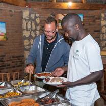 Enjoying organic food