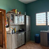 Here is the kitchen which you are going to share with the other volunteers 