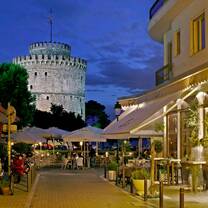 Thessaloniki downtown and White Tower