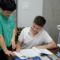 Lingoinn student having lesson in Chengdu