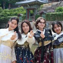 Students at Changdeokgung Palace
