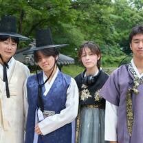 Students at Changdeokgung Palace