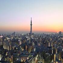 aerial view of Tokyo, Japan