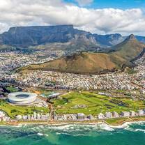 Aerial shot of South Africa