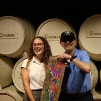 Professional Visit to Codorníu Wine Cellars in Spain