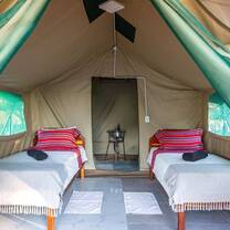 Tented Rooms Inside