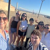 Au Pair Meeting at the beach