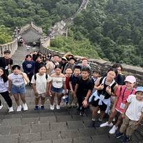 Group photo on the Great Wall