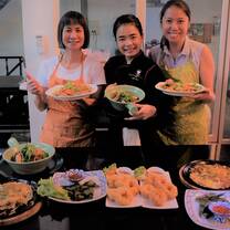 Students with Chef Instructor